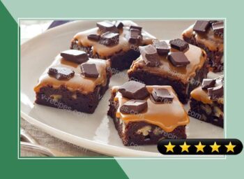 Chocolate Bliss-Caramel Brownies recipe