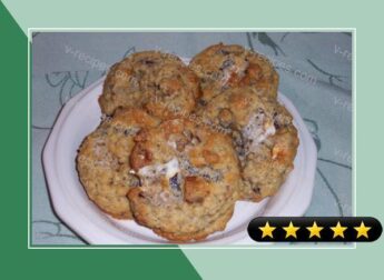 Millennium Mocha Rocky Road Oatmeal Cookies recipe
