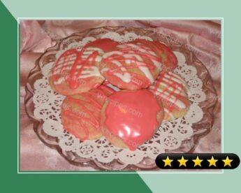 Pink Sweeties (Pretty Pink Almond Cookies) recipe