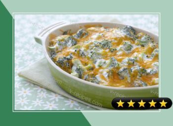 Creamy Broccoli and Cheese recipe
