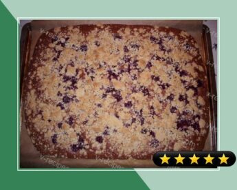 Poppy-Seed-Cherry-Cake With Crumble Topping recipe