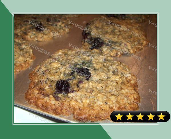 Blueberry Oatmeal Cookies recipe