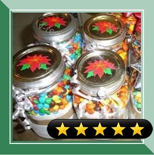 Candy-Coated Chocolates Cookie Mix In A Jar recipe
