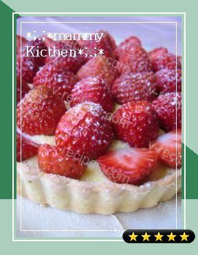 Butter-Free Strawberry Custard Tart recipe