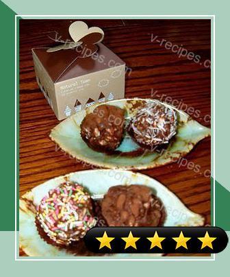 Puffed Grain "Ninjin" Chocolate Truffles recipe