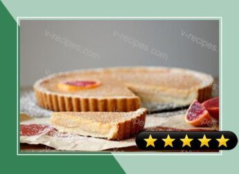 Blood Orange Tart with a Rosemary Butter Crust recipe