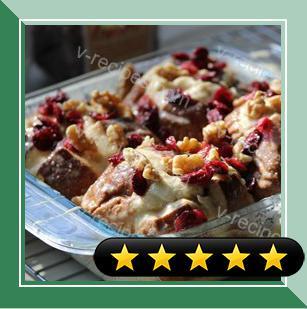 Cranberry Bread Pudding recipe