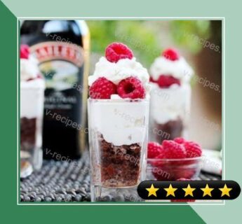 Baileys and Chocolate Raspberry Dessert recipe