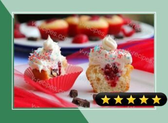 Raspberry Chocolate Remembrance Cupcakes recipe