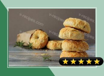 Asiago Cheese and Rosemary Bagels recipe