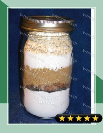 Country Oatmeal Cookies in a Jar recipe
