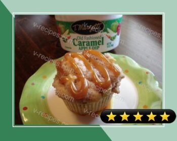 Caramel Apple Streusel Muffins recipe