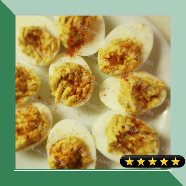 Paleo Avocado Deviled Eggs recipe