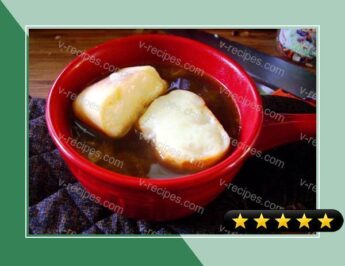 Chipotle and White Wine French Onion Soup recipe