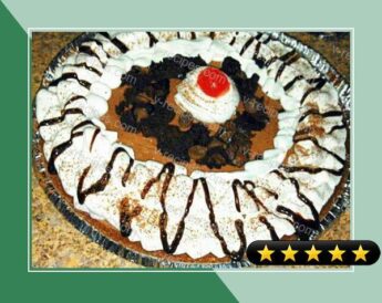 Chocolate Brownie Pudding Pie recipe