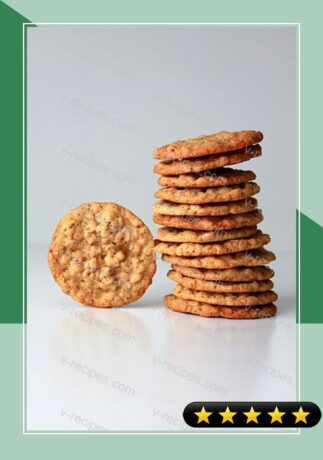 Crispy Crunchy Oatmeal Cookies recipe