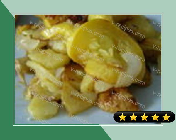 Squash, Potatoes and Onions- Oh My! recipe