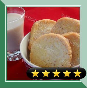 Cornmeal Sugar Cookies recipe