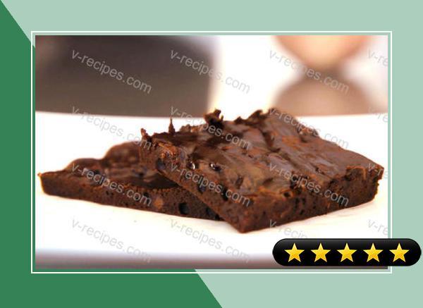 Double-Chocolate Brownies Recipe recipe