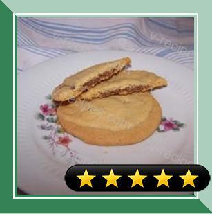 Peanut Butter Chocolate Sandwich Cookies recipe