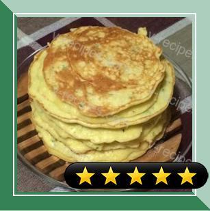 Pattypan Squash Pancakes recipe