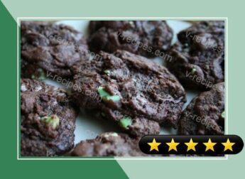 Chocolate Mint Truffle Cookies recipe