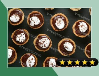 Chocolate-Chipotle Pudding Tarts recipe