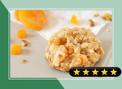 Apricot Pistachio Oatmeal Cookies recipe