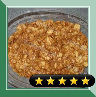 Peanut Butter Cornflake Crunch Bars recipe
