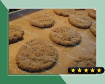 Oatmeal Butterscotch Chip Cookies recipe