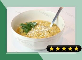 Creamy Corn and Green Chile Soup recipe