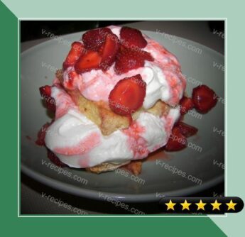 Old Fashioned Strawberry Shortcake with Grand Marnier Cream recipe
