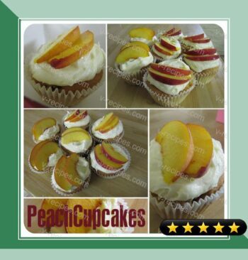 Peach Cupcakes recipe