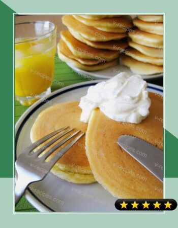Rich Milk Pancakes recipe