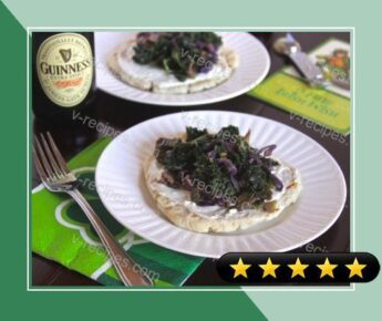 Individual Kale, Cabbage and Guinness Tarts recipe