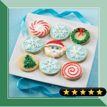 Christmas Circle Cookies recipe