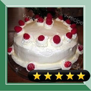 Lemon Raspberry White Chocolate Mousse Cake recipe