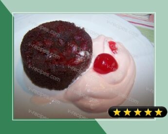 Molten Chocolate-Cherry Cakes recipe
