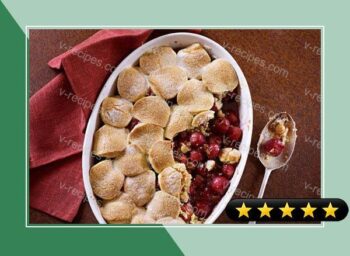 James Martin's cherry and macadamia nut cobbler recipe recipe
