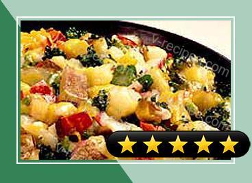 CRACKER BARREL Potato & Veggie Skillet Dinner recipe
