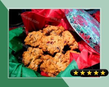 Cranberry Pecan Oat Cookies recipe