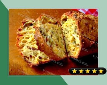 Zurie's Holey Rustic Olive-And-Cheddar Bread recipe