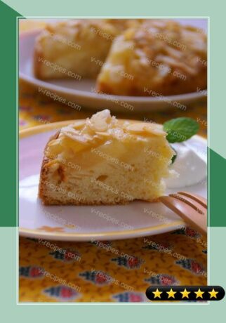 Sliced Almond & Pear Cake recipe