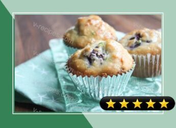 Blackberry Mojito Muffins recipe