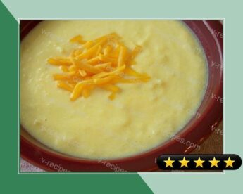 Cheesy Cauliflower Soup (Crock Pot/Slow Cooker) recipe