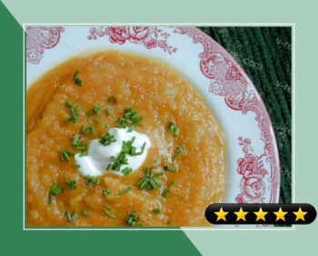 Baked Winter Squash Soup recipe