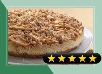 Scrumptious Apple-Pecan Cheesecake recipe