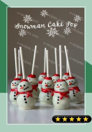 Snowman Cake Pops recipe