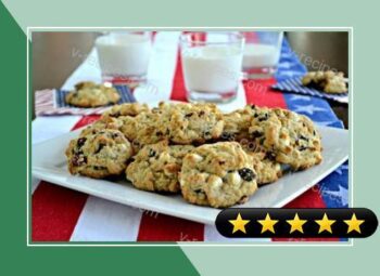 Red, White and Blue Cookies recipe