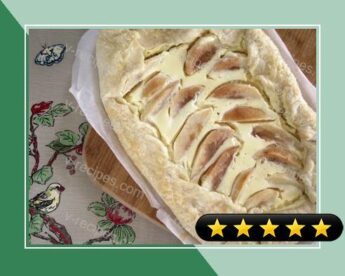 Pear Galette with Lemon Cream Cheese Filling recipe